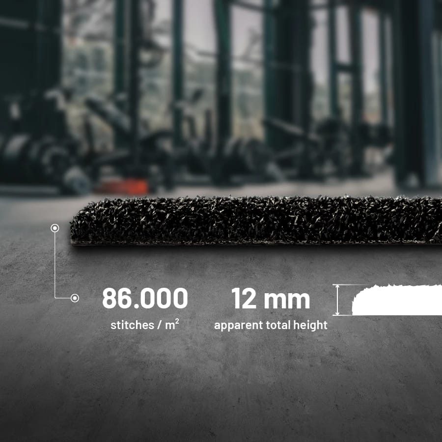 Valhalla One — 86,000 stitches/m² density and 12 mm visible pile height